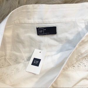 GAP Skirts - Gap White Eyelet Detailed Skirt GAP Skirts - Gap White Eyelet Detailed Skirt